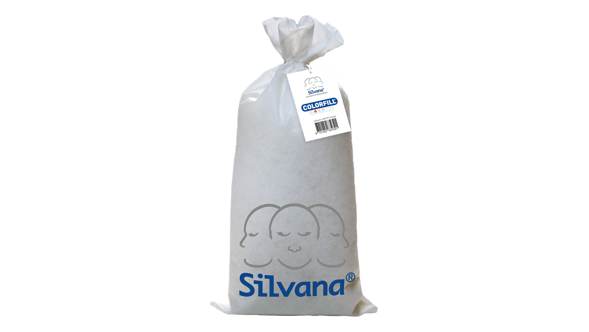 Silvana Colorfill Oranje kussenvulling voor zacht kussen