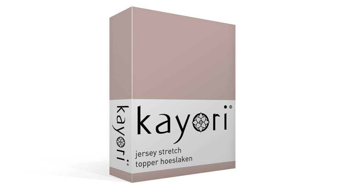 Kayori Shizu jersey stretch topper hoeslaken