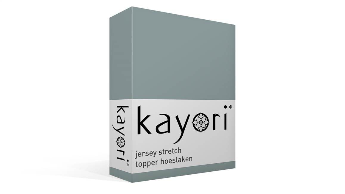Kayori Shizu jersey stretch topper hoeslaken