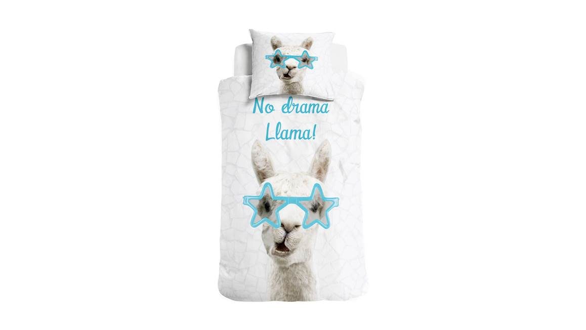 Little Monster No Drama Llama dekbedovertrek