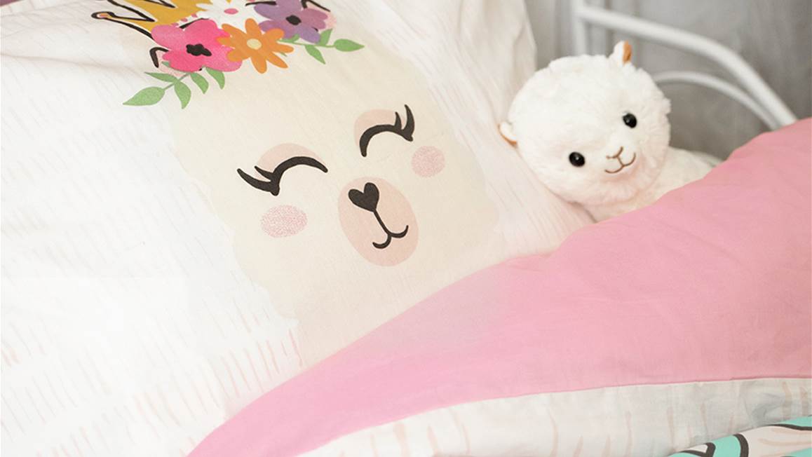 Little Monster Princess Al Paca dekbedovertrek