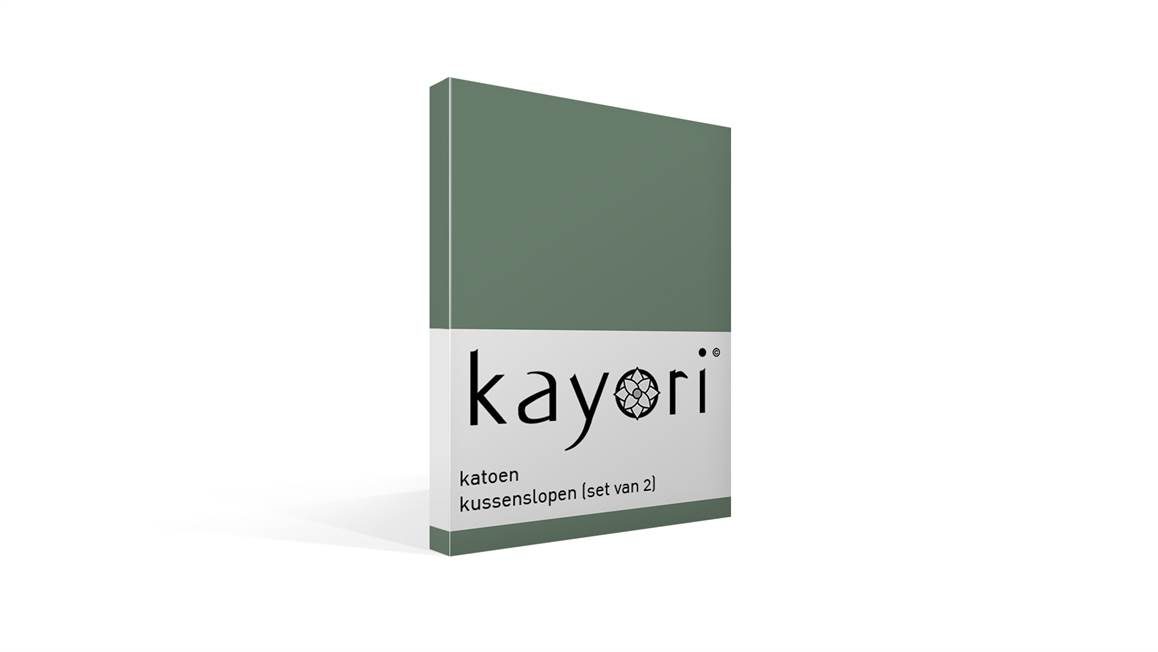 Kayori Kai katoen kussenslopen (set van 2)