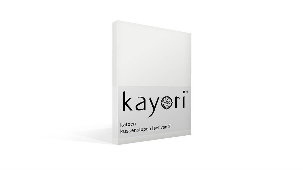 Kayori Kai katoen kussenslopen (set van 2)