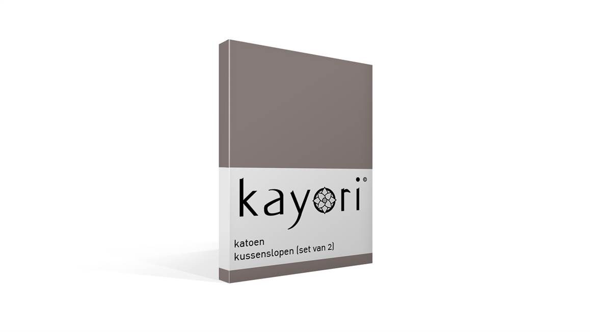 Kayori Kai katoen kussenslopen (set van 2)