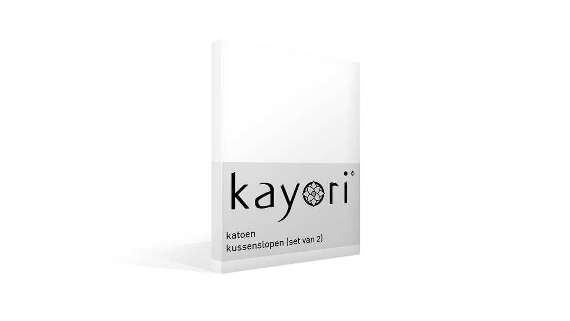 Kayori Kai katoen kussenslopen (set van 2)