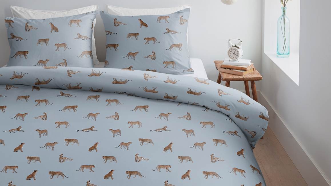 Ambiante Leoparty dekbedovertrek