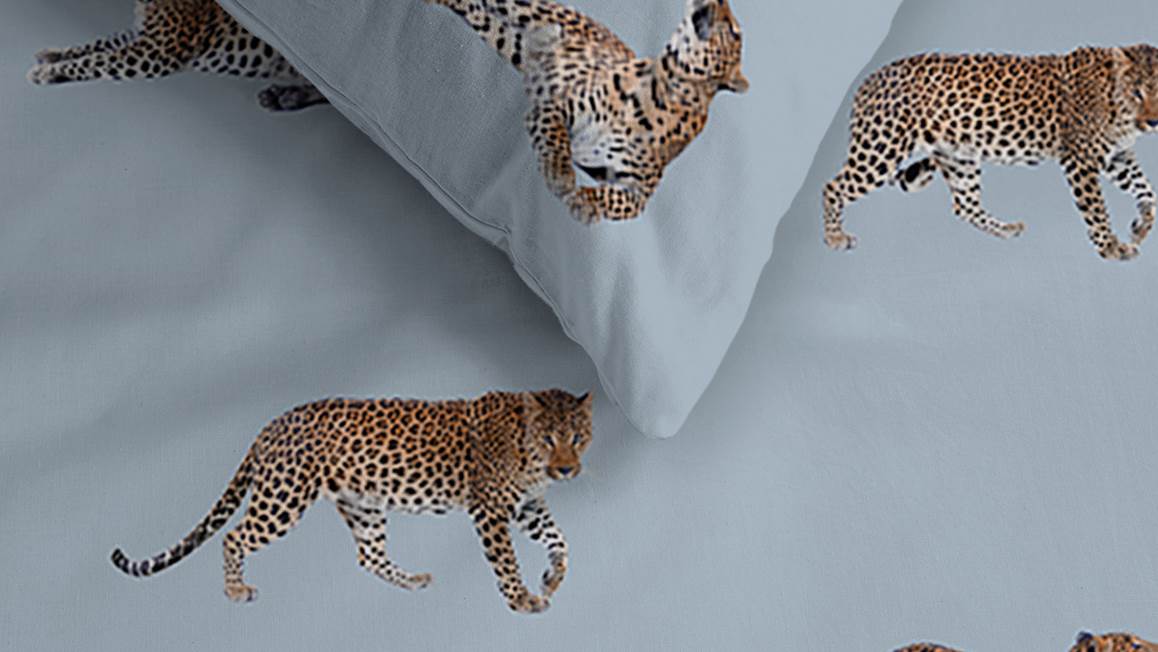 Ambiante Leoparty dekbedovertrek