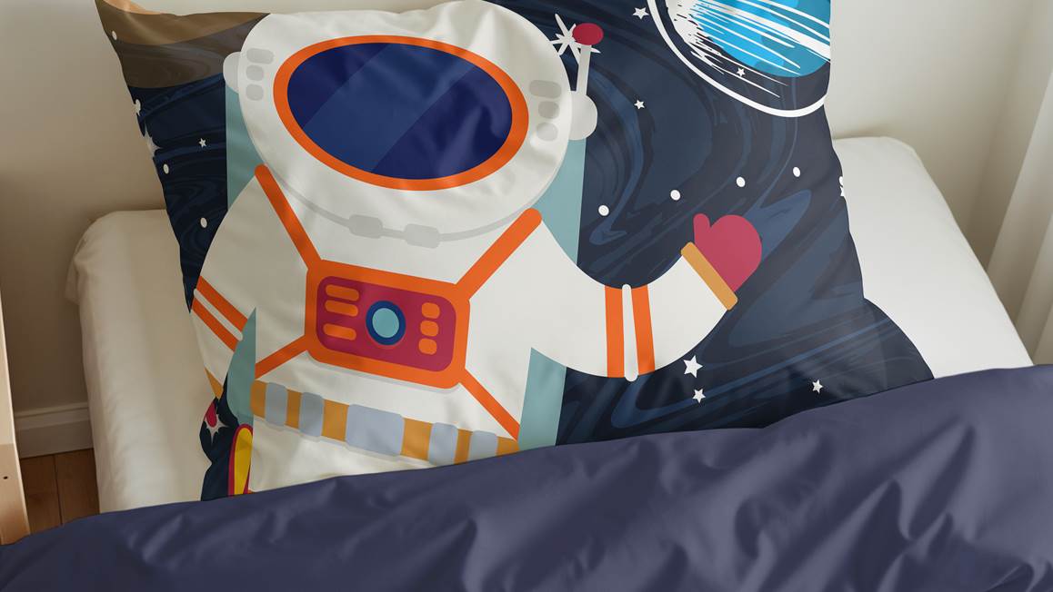 Little Monster Space Man 2 dekbedovertrek