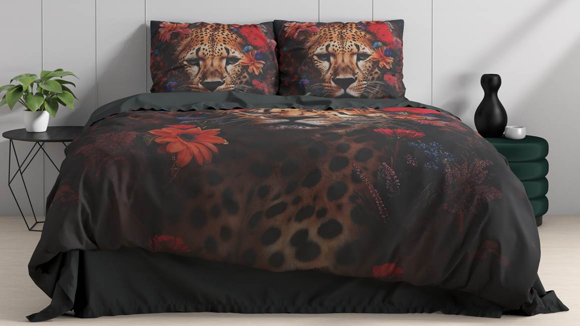 Dreamhouse Leopardo dekbedovertrek