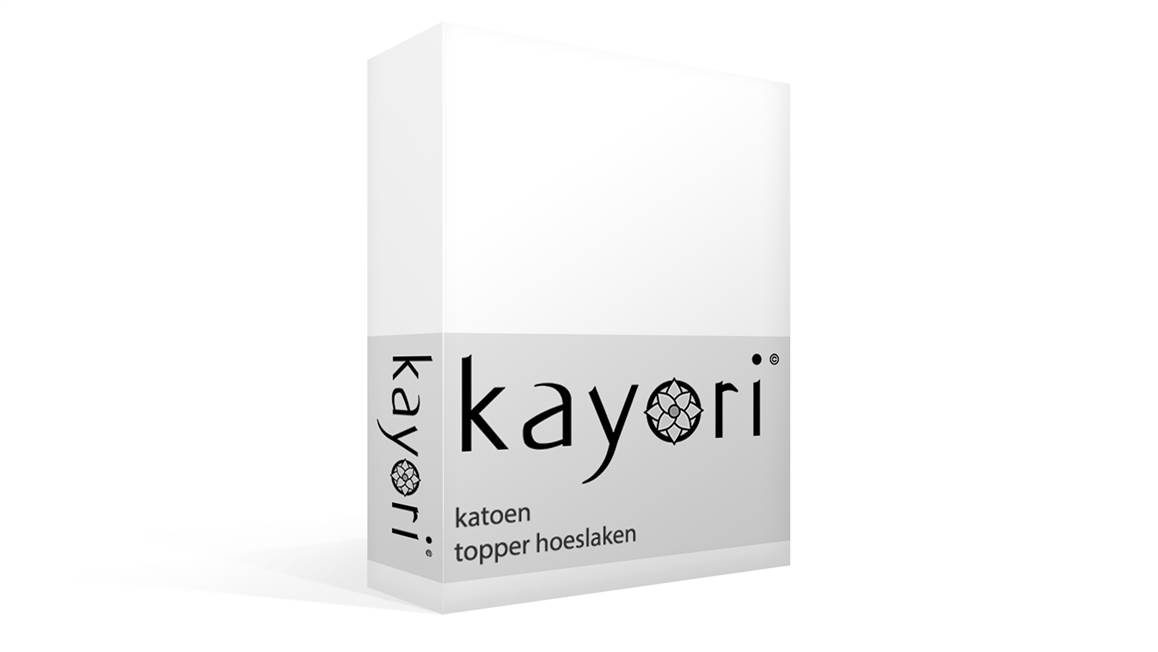 Kayori Kai katoen topper hoeslaken