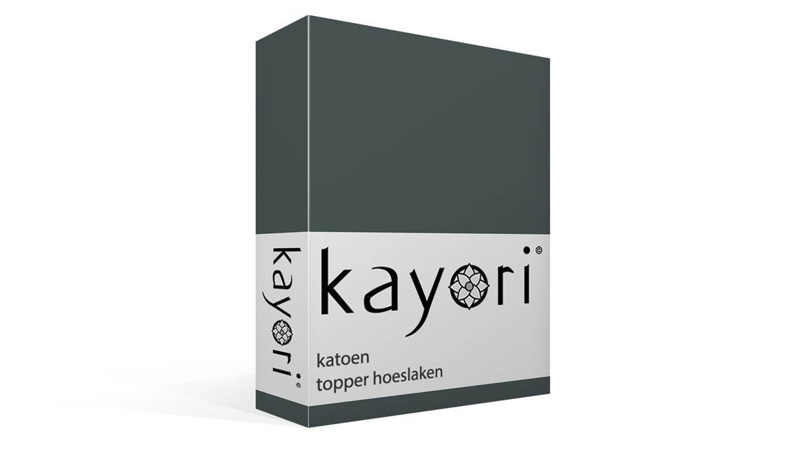 Kayori Kai katoen topper hoeslaken