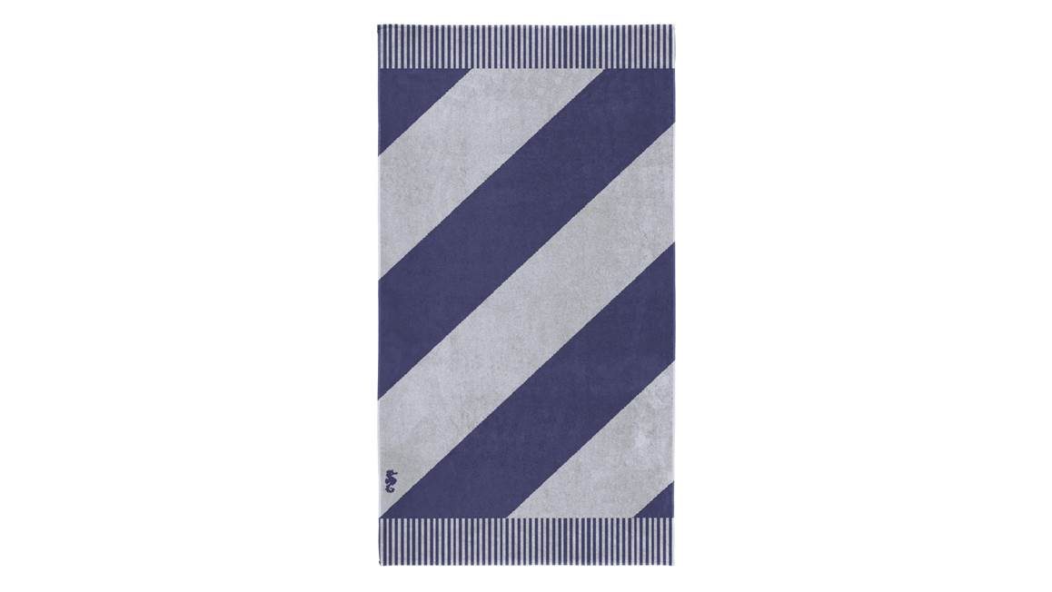 Seahorse Colorblock Stripe strandlaken