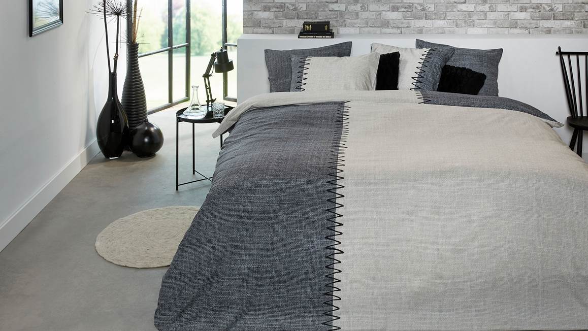 iSeng ZigZag Linen dekbedovertrek