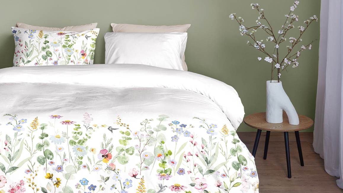 Snoozing Lira dekbedovertrek