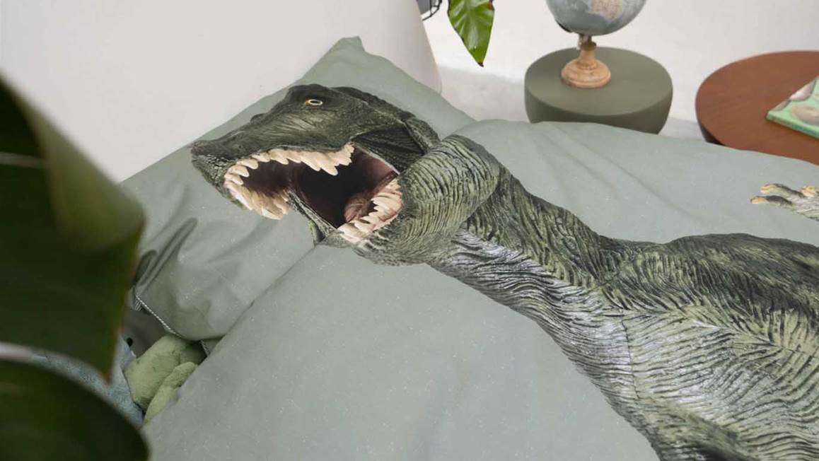SNURK Dino Jurassic dekbedovertrek