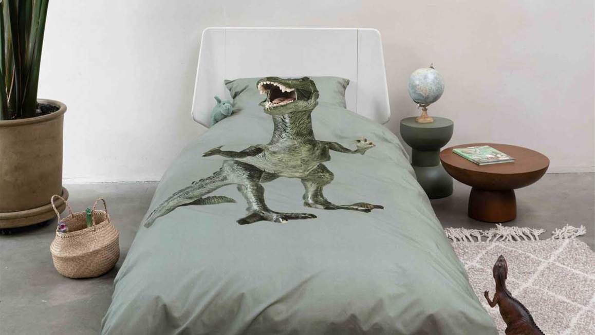 SNURK Dino Jurassic dekbedovertrek