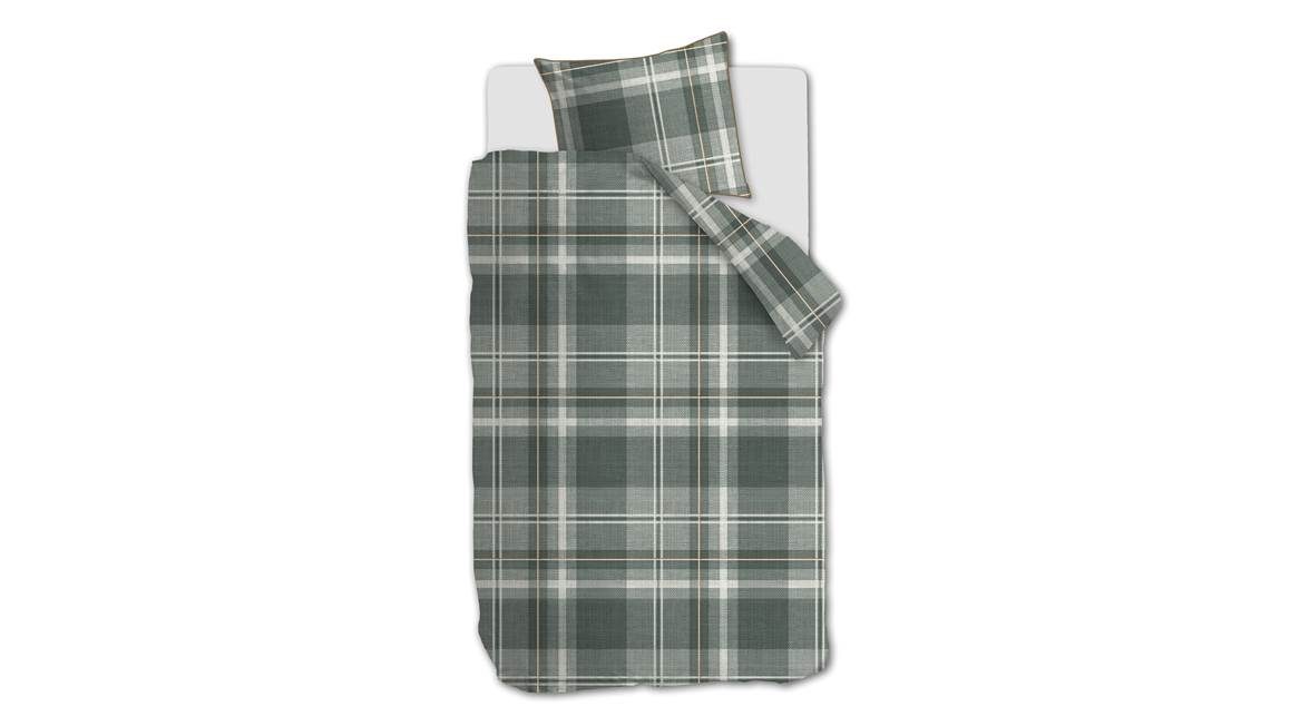 Catherine Lanfield Tartan Check Dekbedovertrek 150cm - Zacht Katoenen Beddengoed