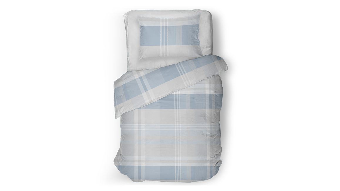 Snoozing Ineke flanel dekbedovertrek