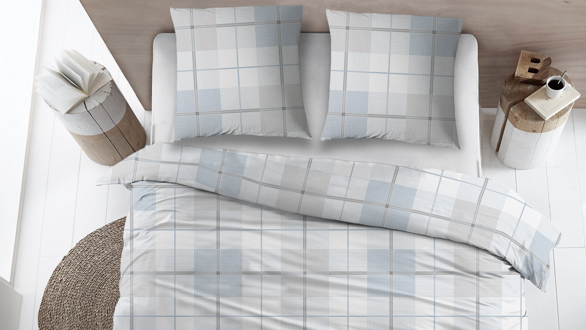 Snoozing Ivy flanel dekbedovertrek