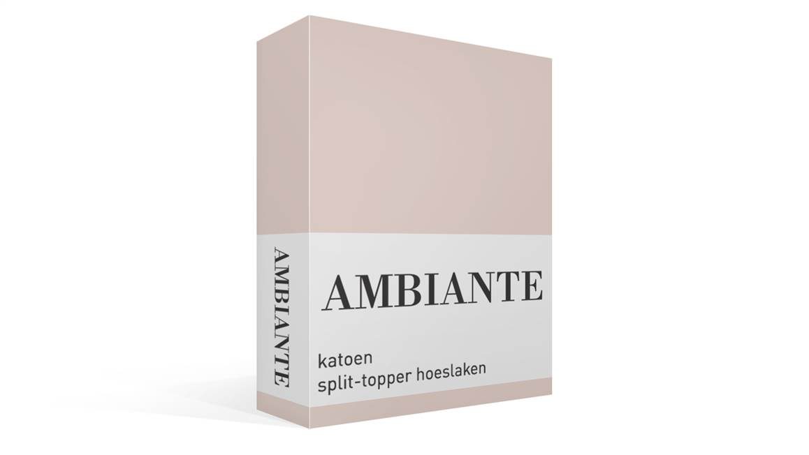 Ambiante Cotton Uni split-topper hoeslaken
