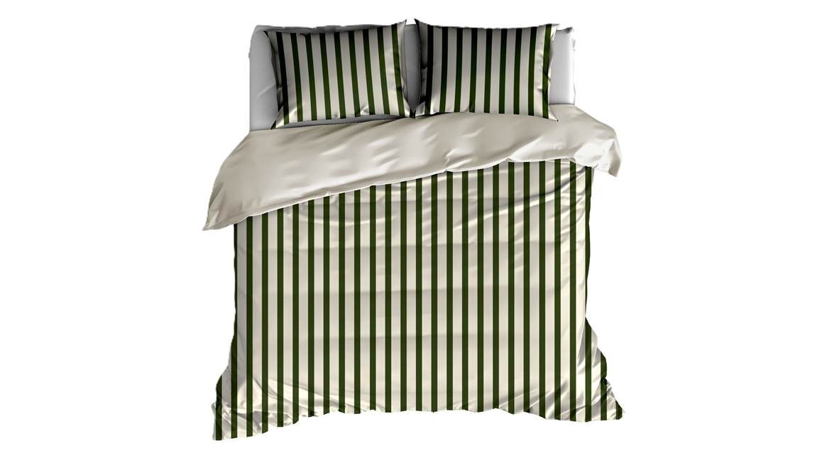 De Witte Lietaer Matcha flanel dekbedovertrek