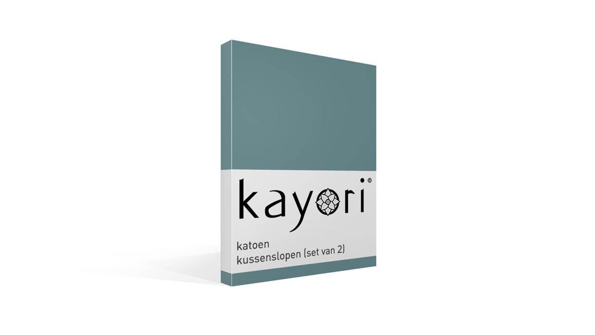 Kayori Kai katoen kussenslopen (set van 2)