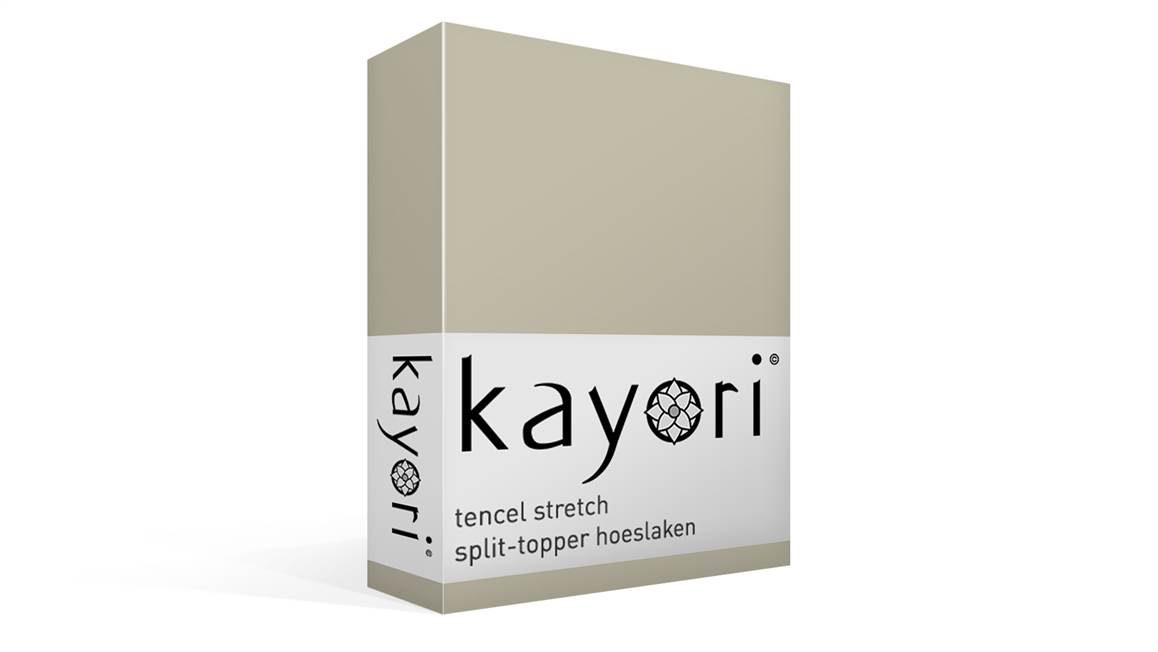 Kayori Sota tencel stretch split-topper hoeslaken