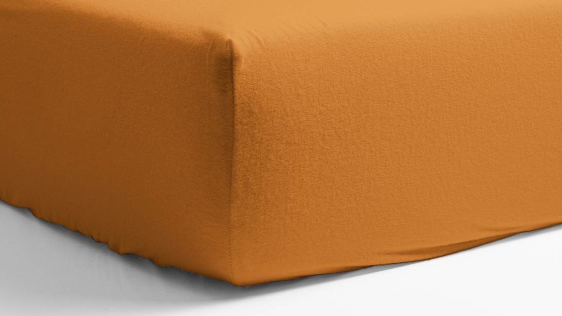 Snoozing flanel hoeslaken