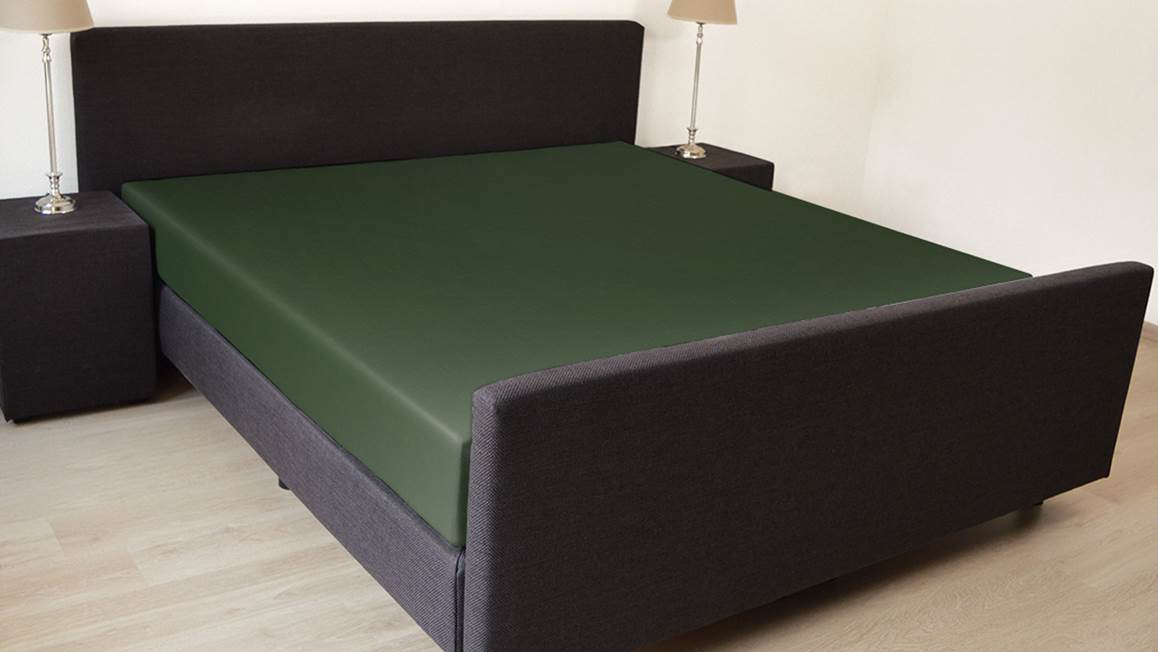 Snoozing katoen topper hoeslaken