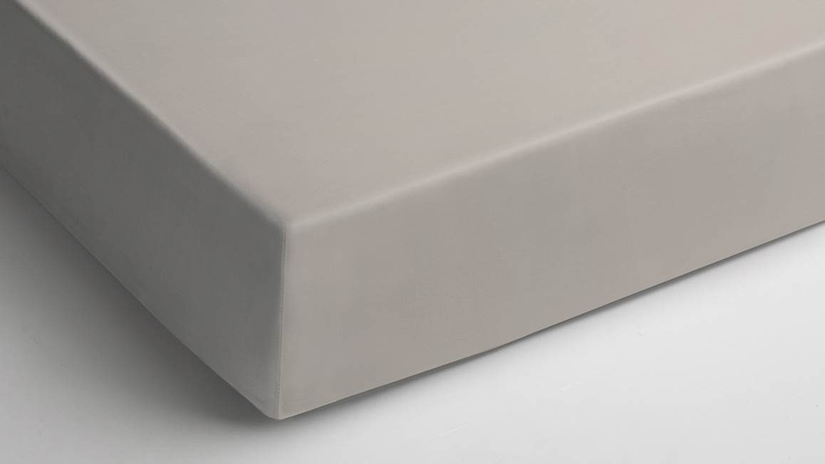 Snoozing percale katoen hoeslaken