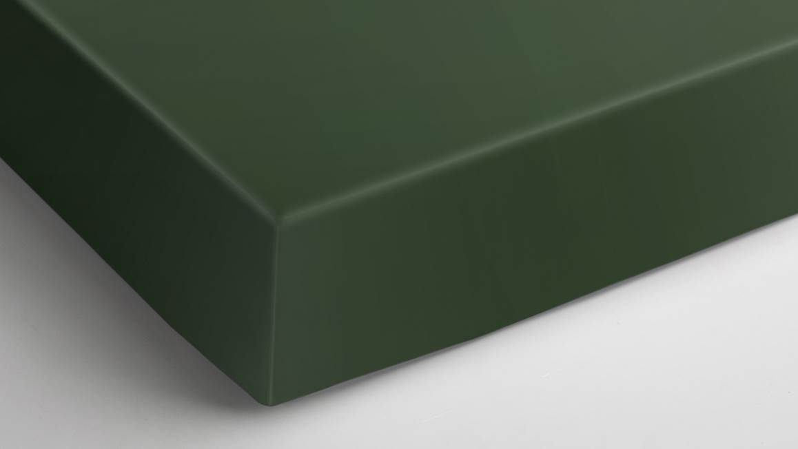 Snoozing percale katoen hoeslaken