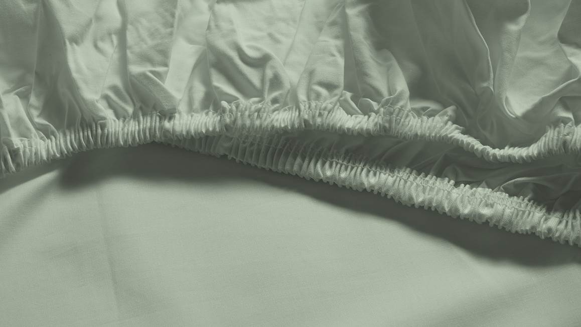 Snoozing percale katoen hoeslaken