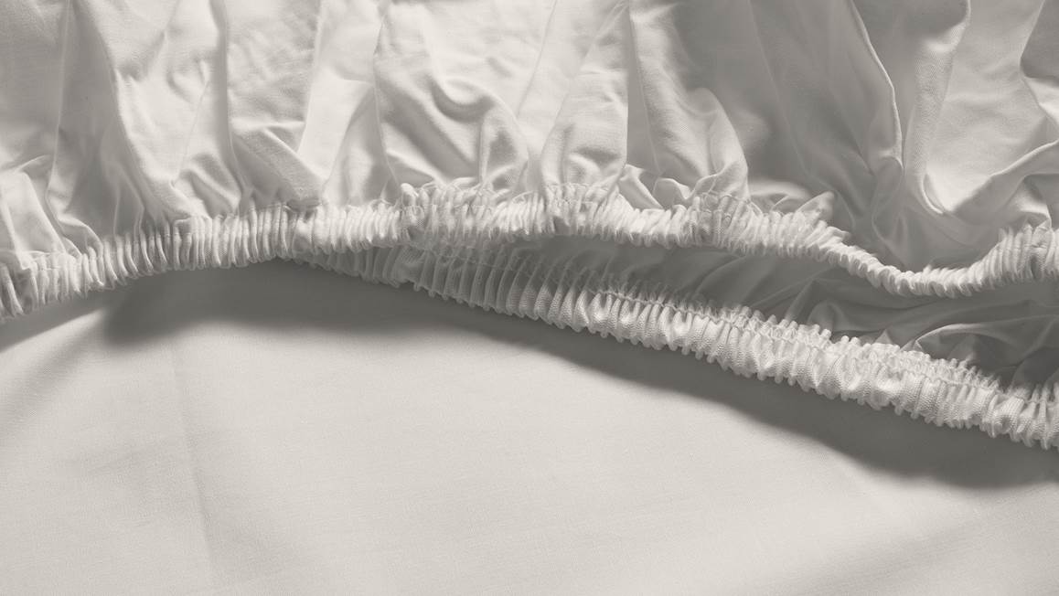 Snoozing percale katoen hoeslaken extra hoog