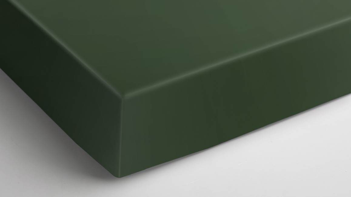 Snoozing percale katoen hoeslaken extra hoog