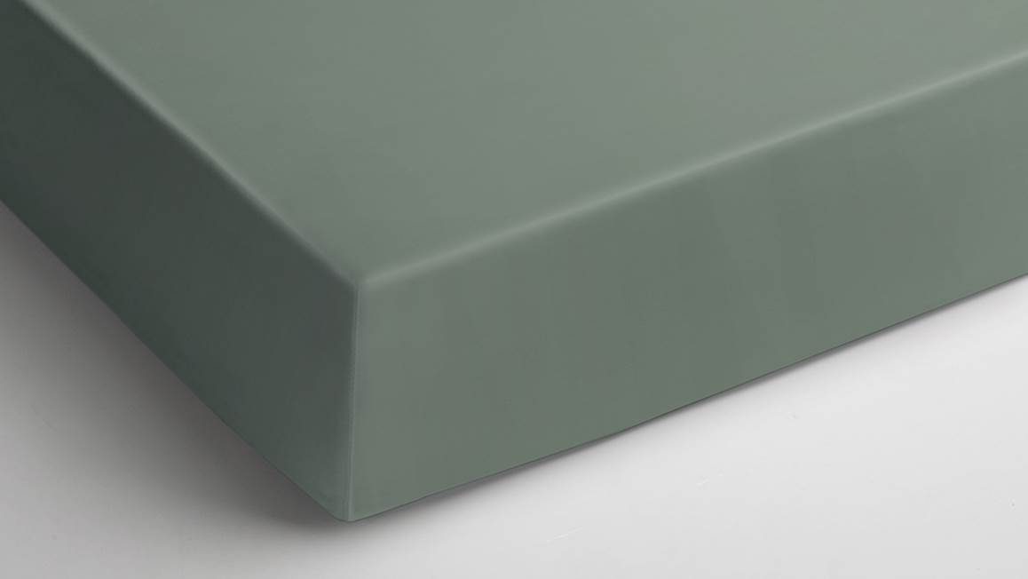 Snoozing percale katoen hoeslaken extra hoog