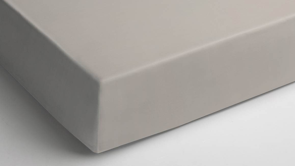 Snoozing percale katoen topper hoeslaken