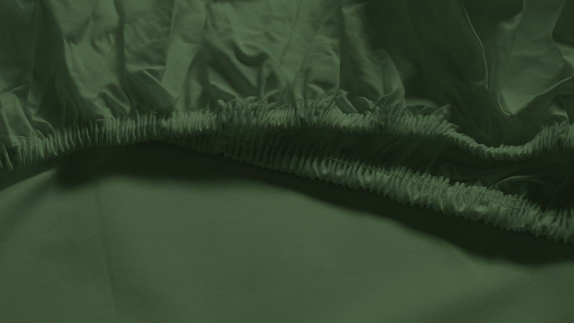Snoozing percale katoen topper hoeslaken