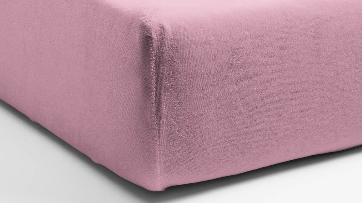 Snoozing velours hoeslaken
