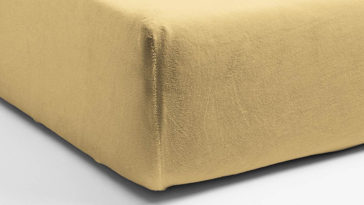 Snoozing velours hoeslaken