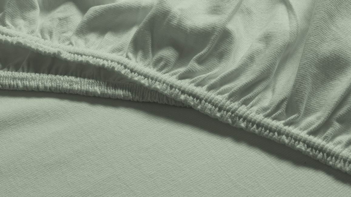 Snoozing jersey topper hoeslaken