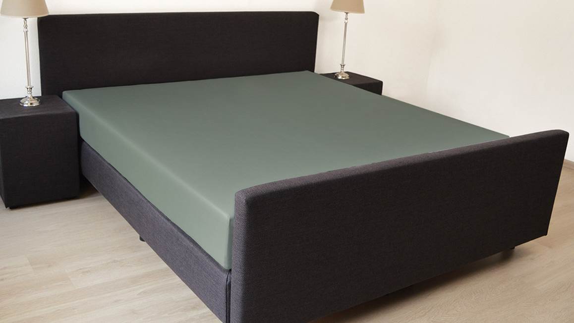 Snoozing jersey topper hoeslaken