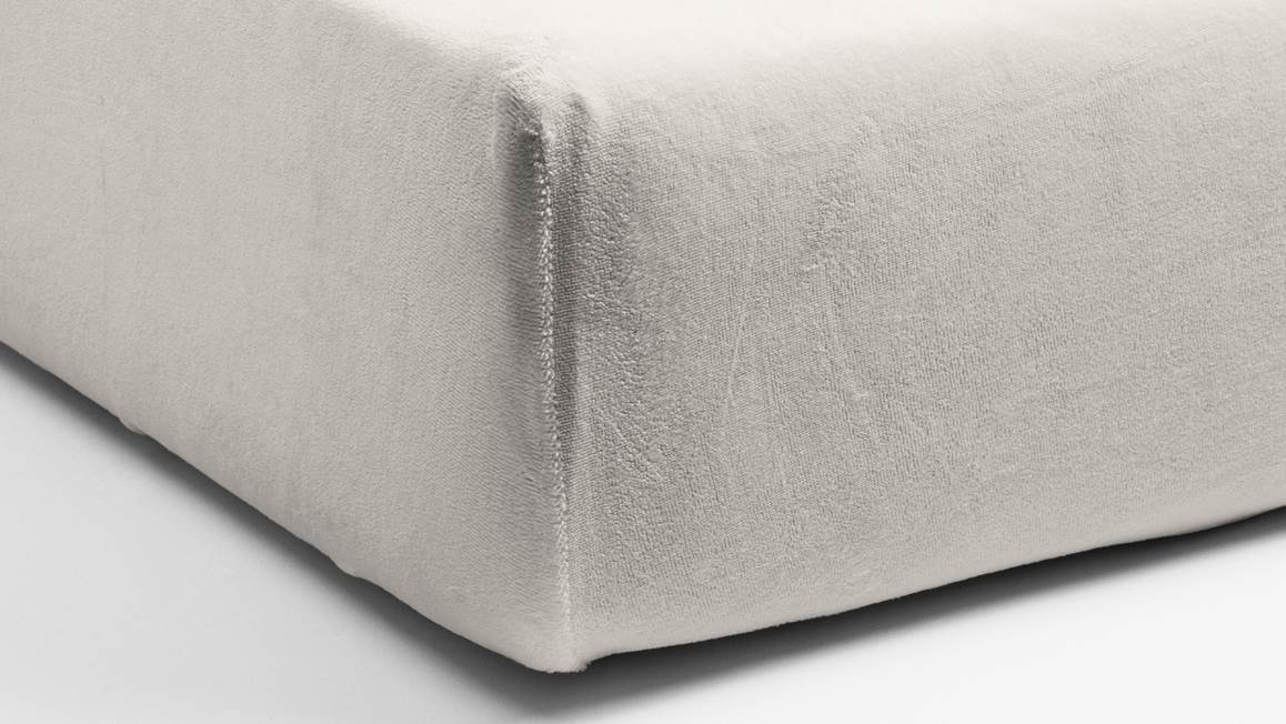 Snoozing velours hoeslaken