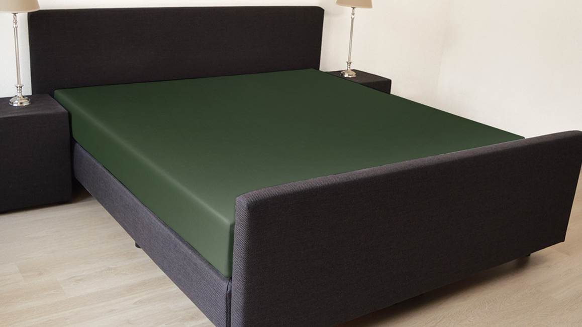 Snoozing velours hoeslaken