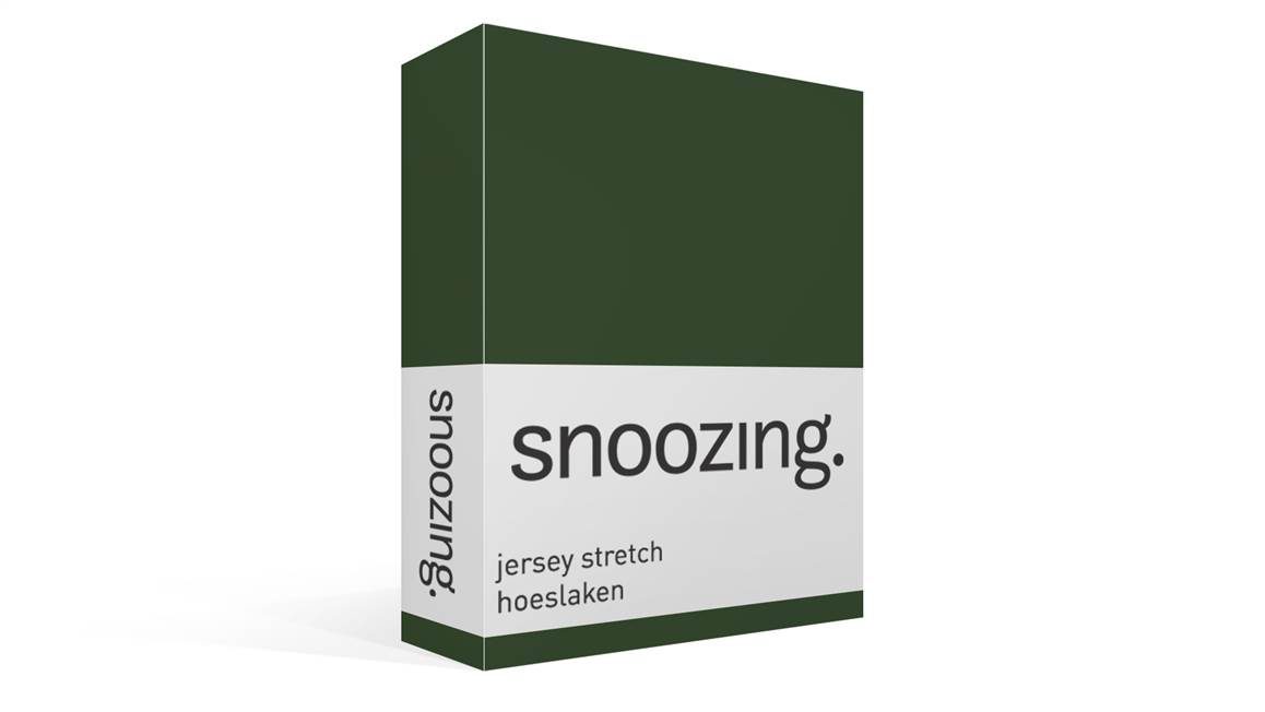 Snoozing jersey stretch hoeslaken