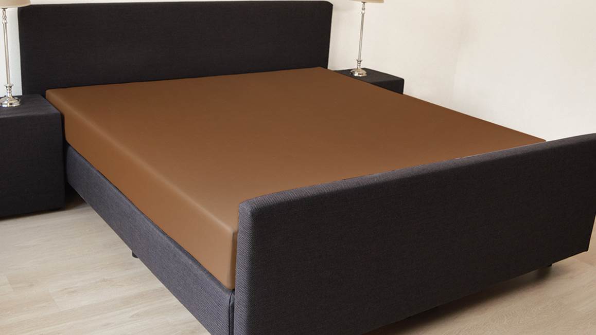 Snoozing jersey stretch topper hoeslaken