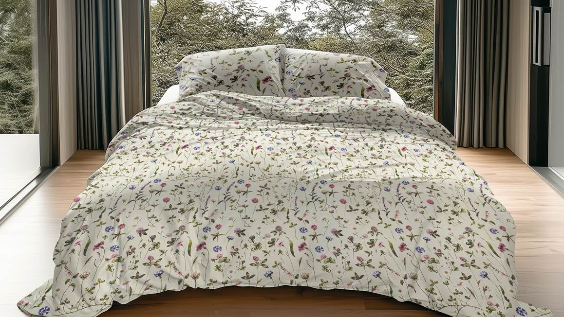 Heckettlane Harper flanel dekbedovertrek