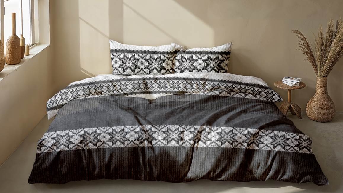 Zohome Anika flanel dekbedovertrek