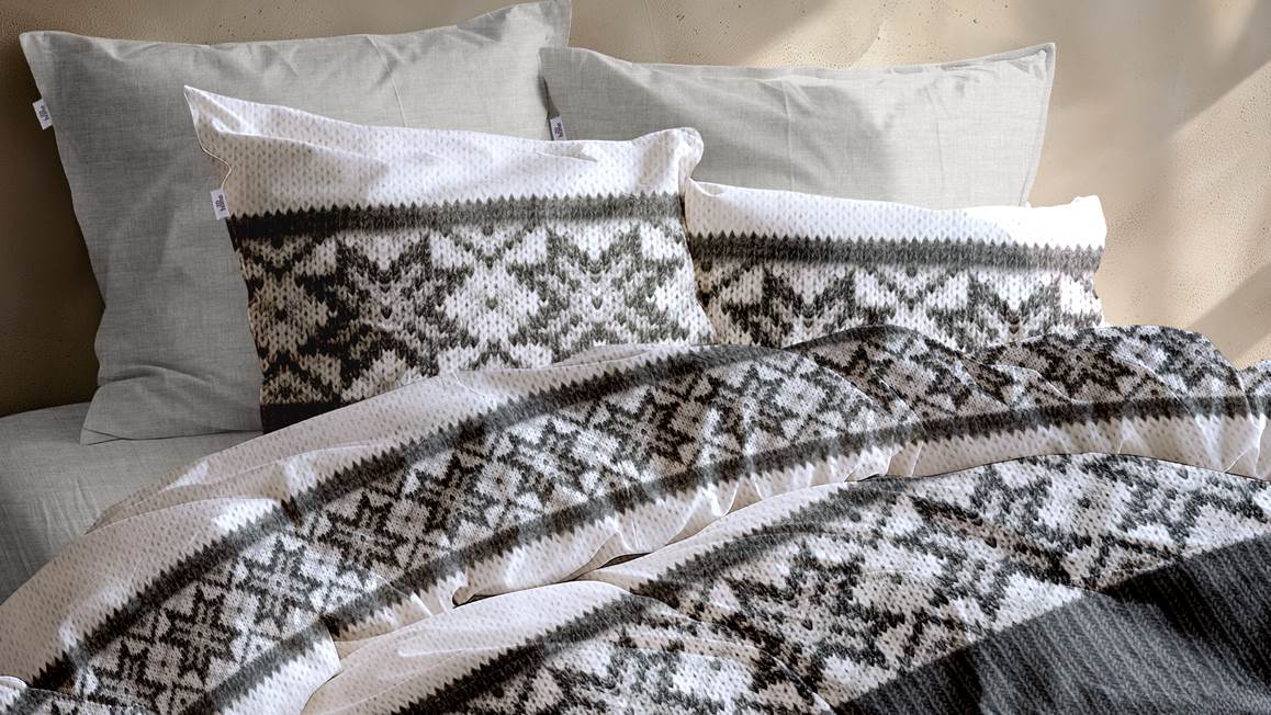 Zohome Anika flanel dekbedovertrek