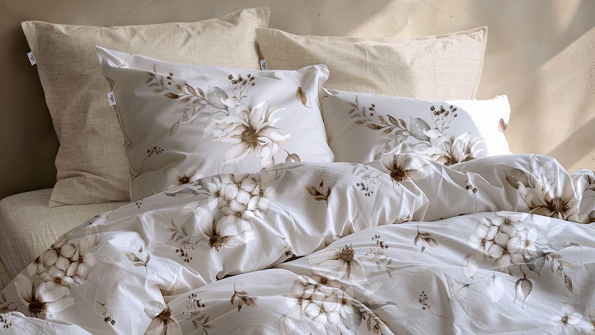 Zohome Elara flanel dekbedovertrek