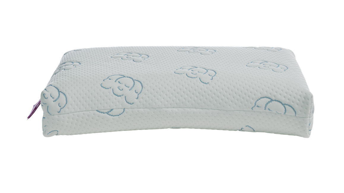 Silvana Cool Flex Paars latex zacht hoofdkussen